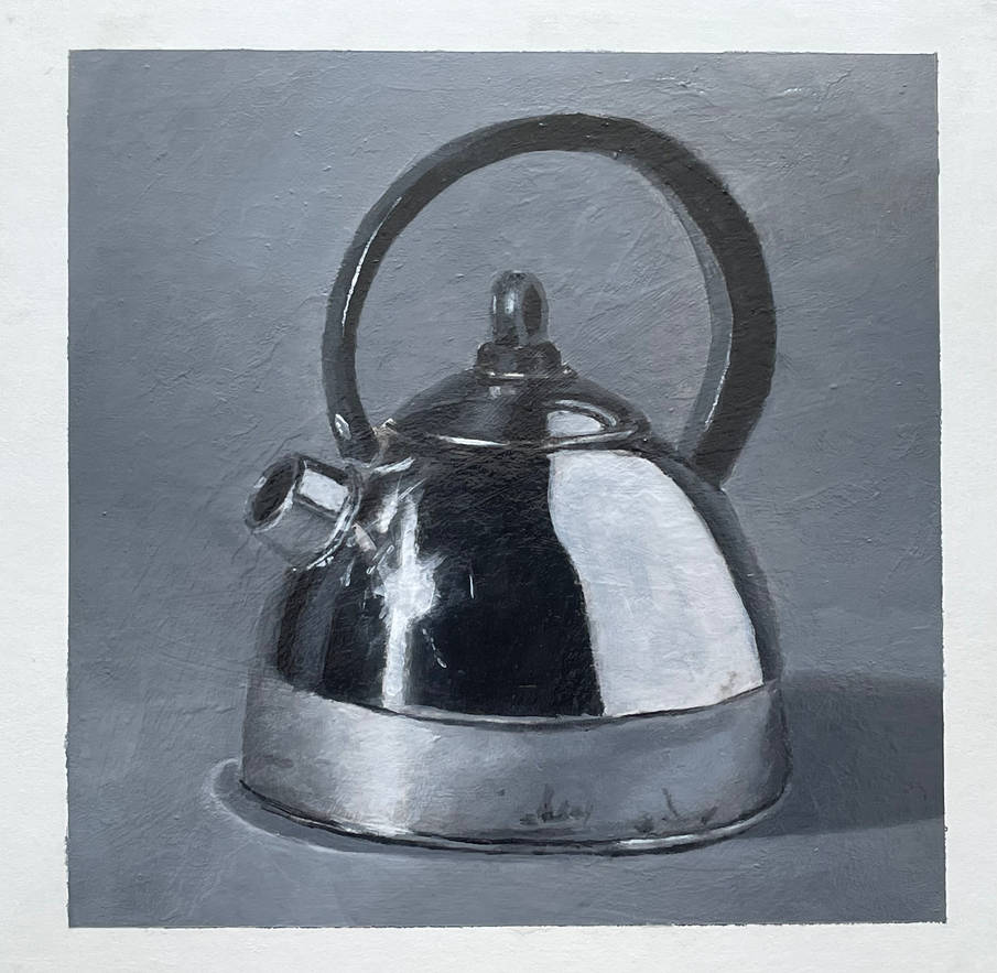 Kettle, a traditional drawing by Mark Russinovich