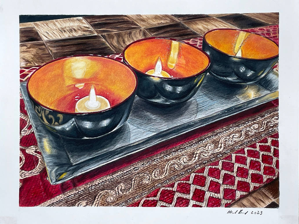 Zen, a traditional drawing by Mark Russinovich